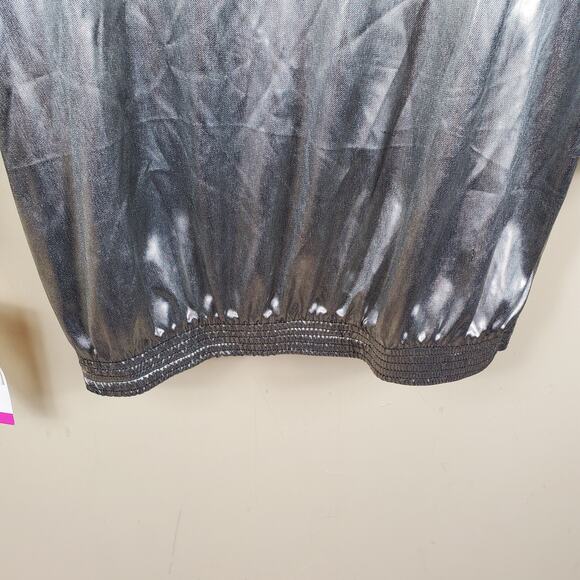 Vintage Metallic 3/4 Blouse Women's Size M - Picture 8 of 11